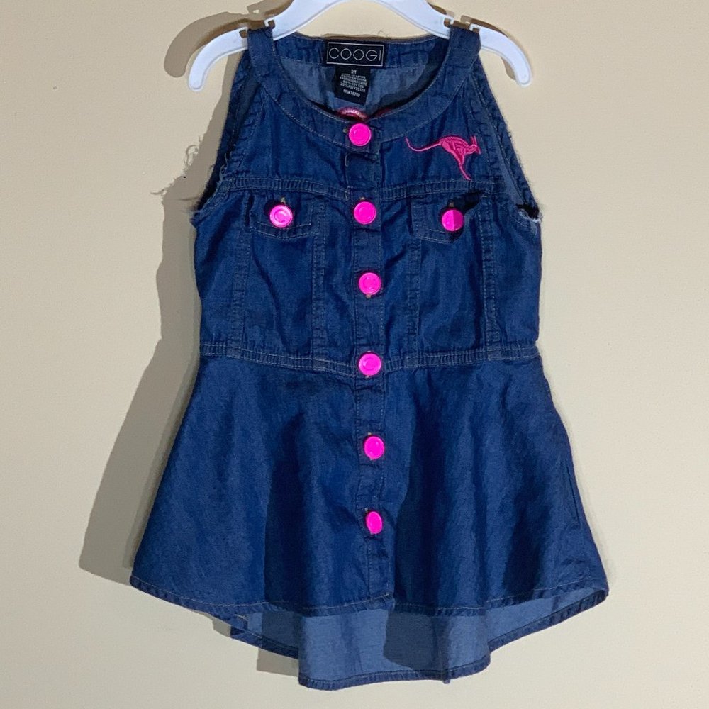 Coogi Chambray Dress - 2T